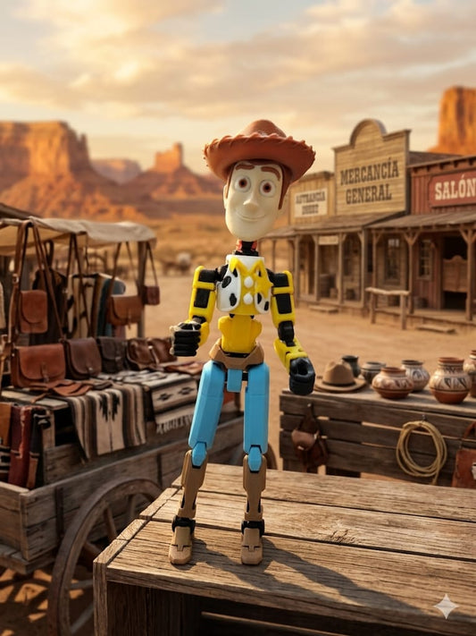 Figura Articulada Woody 3D