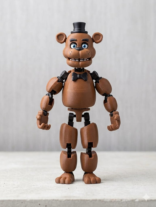 Freddy Animatronic – Figura 3D Impresa Five Nights at Freddy's Chile