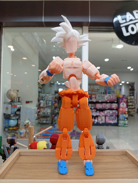 Goku Articulado – Figura 3D Impresa Dragon Ball Coleccionable Chile