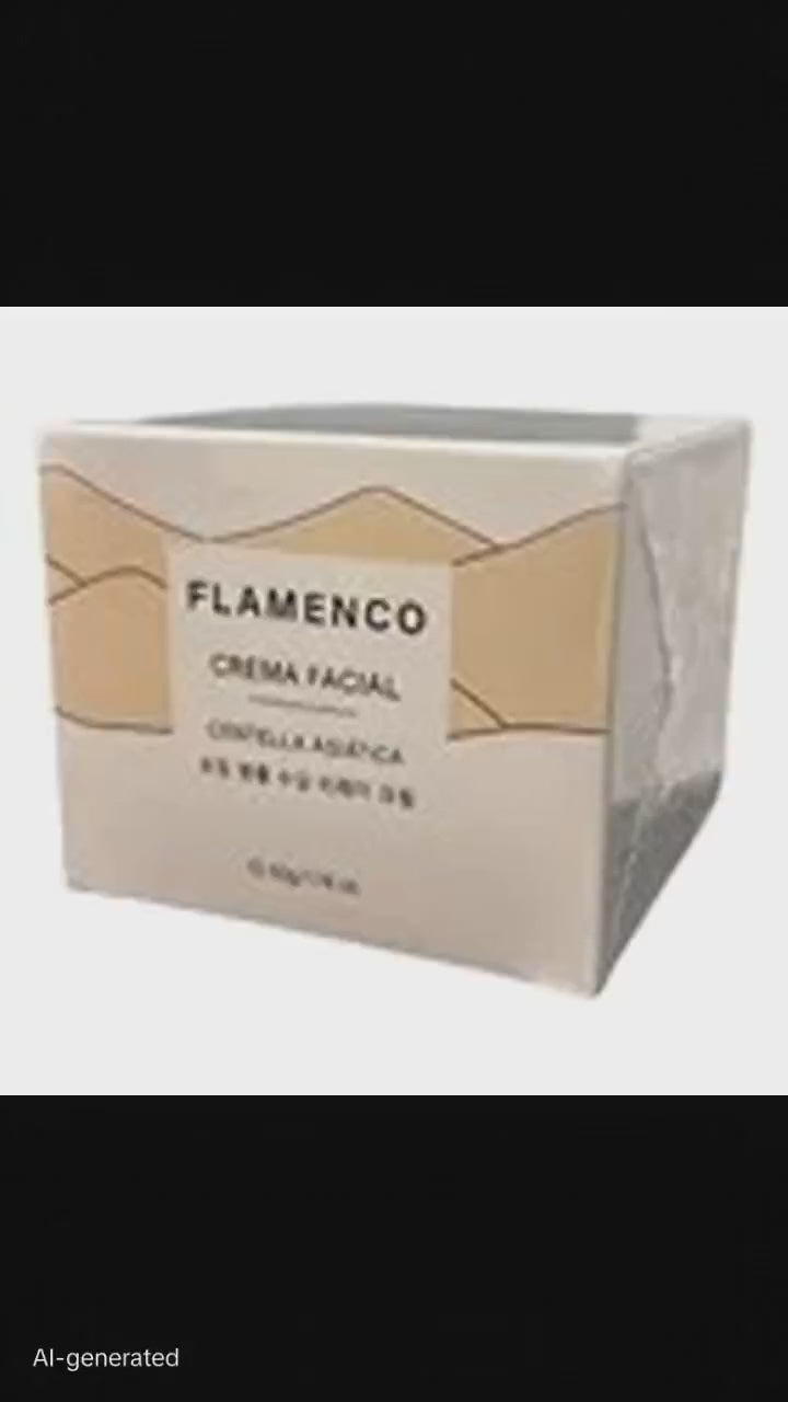 Crema Facial Centella Asiatica Flamenco